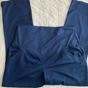 Healing Hands by Purple Label Maternity Scrub Pants